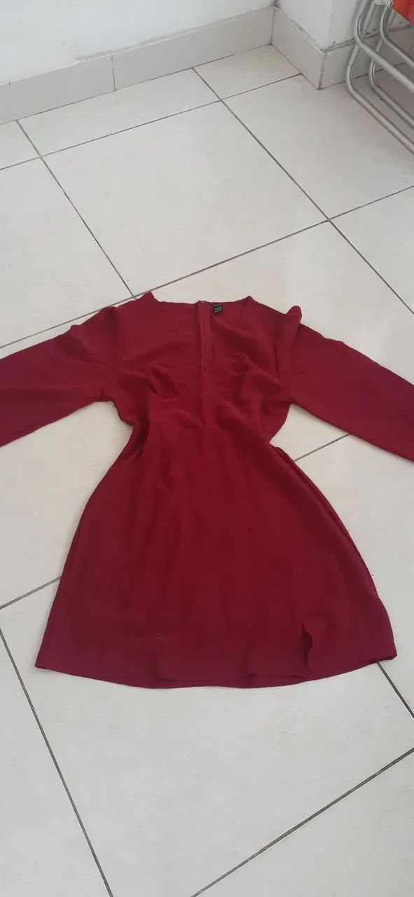 Vestido Vermelho Elegante