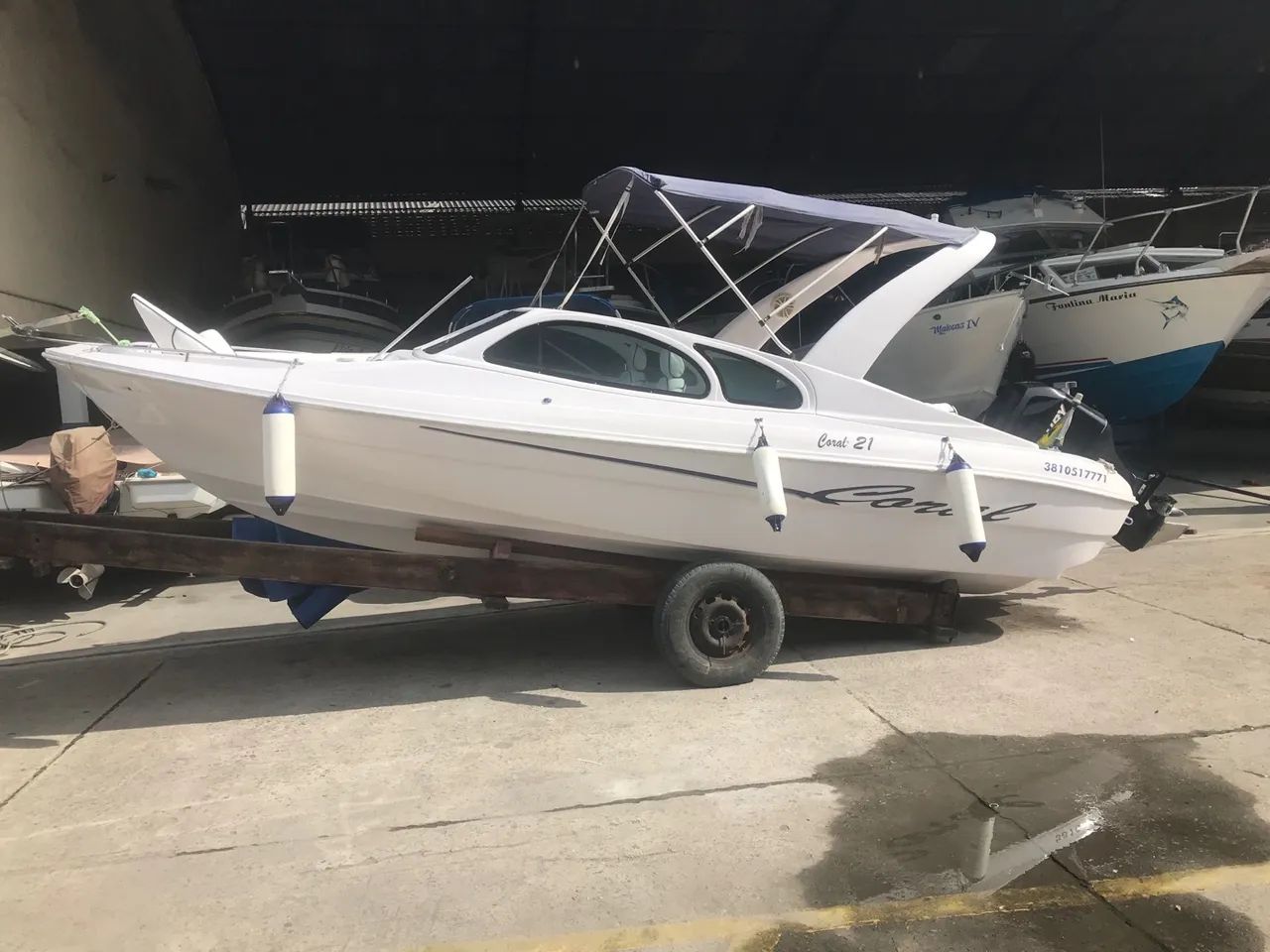 Lancha Coral 21 Pés | Motor Mercury 115HP | Apenas R$ 60 Mil - Foto 7