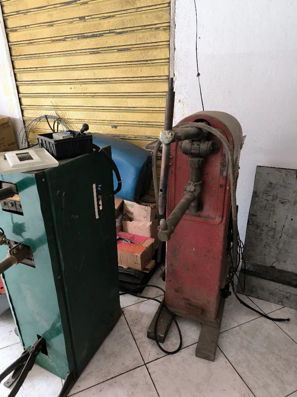 Máquina de solda industrial