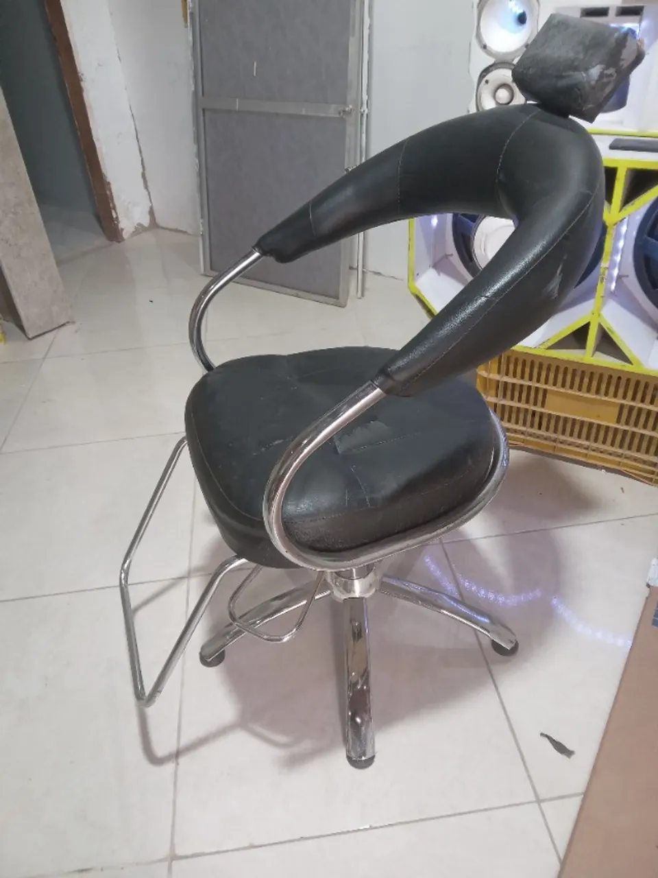 Cadeira de corta cabelo