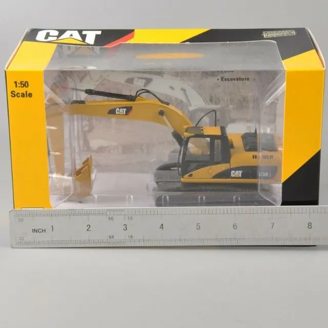 Miniatura Caterpillar 323D L Escavateria Hidraulica Escala 1:50 16 cm - Foto 4