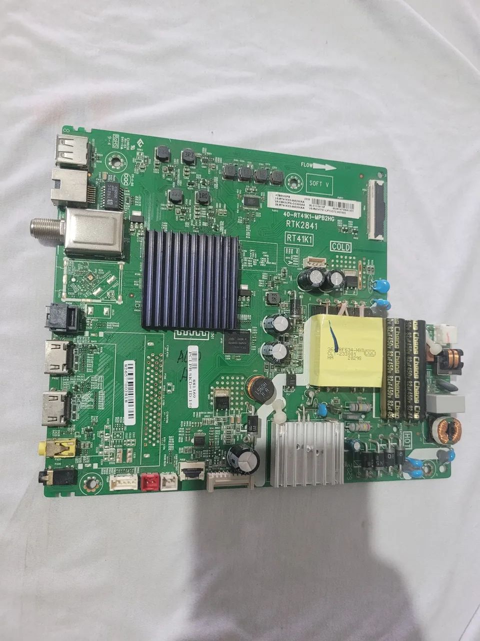 Placa principal TV semp toshiba 43s6500fs 40-rt41k1-mpb2hg  - Foto 3