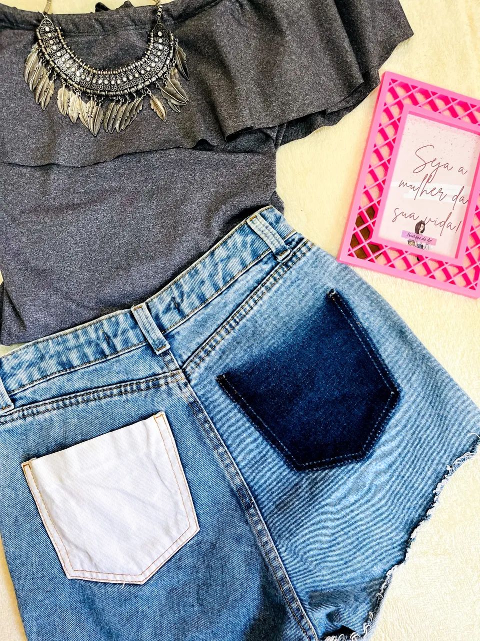 Shorts jeans n 38 e 40  - Foto 5