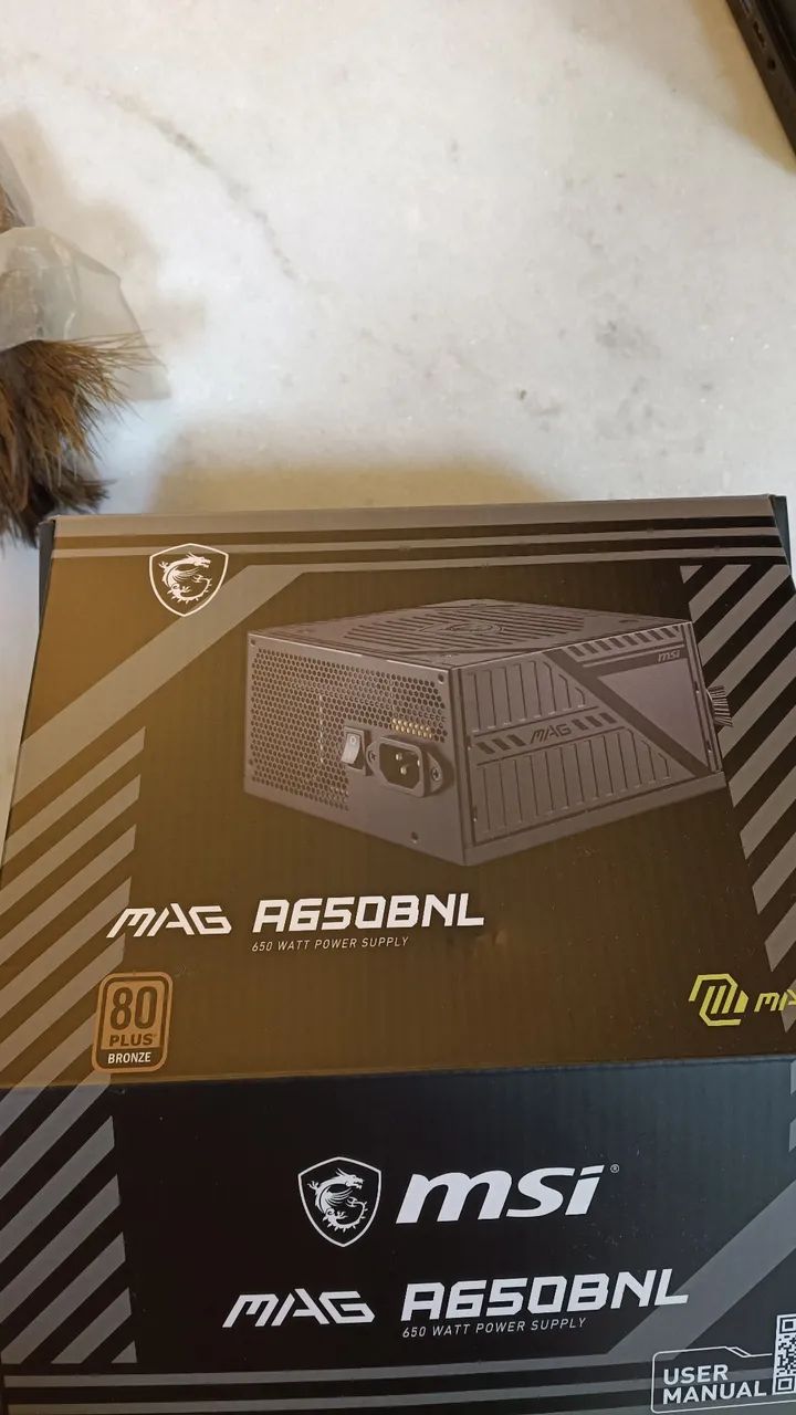 Fonte Msi Mag 650w Usado 7 meses 