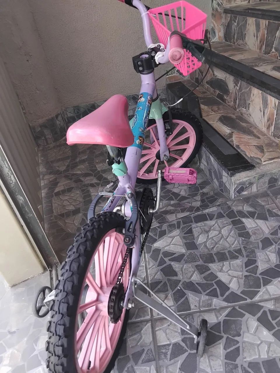 Bicicleta infantil aro 16 - Foto 4