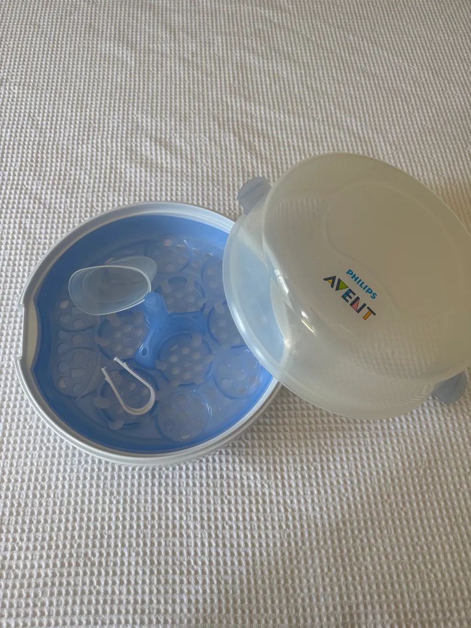 Esterilizador  de mamadeira microondas 