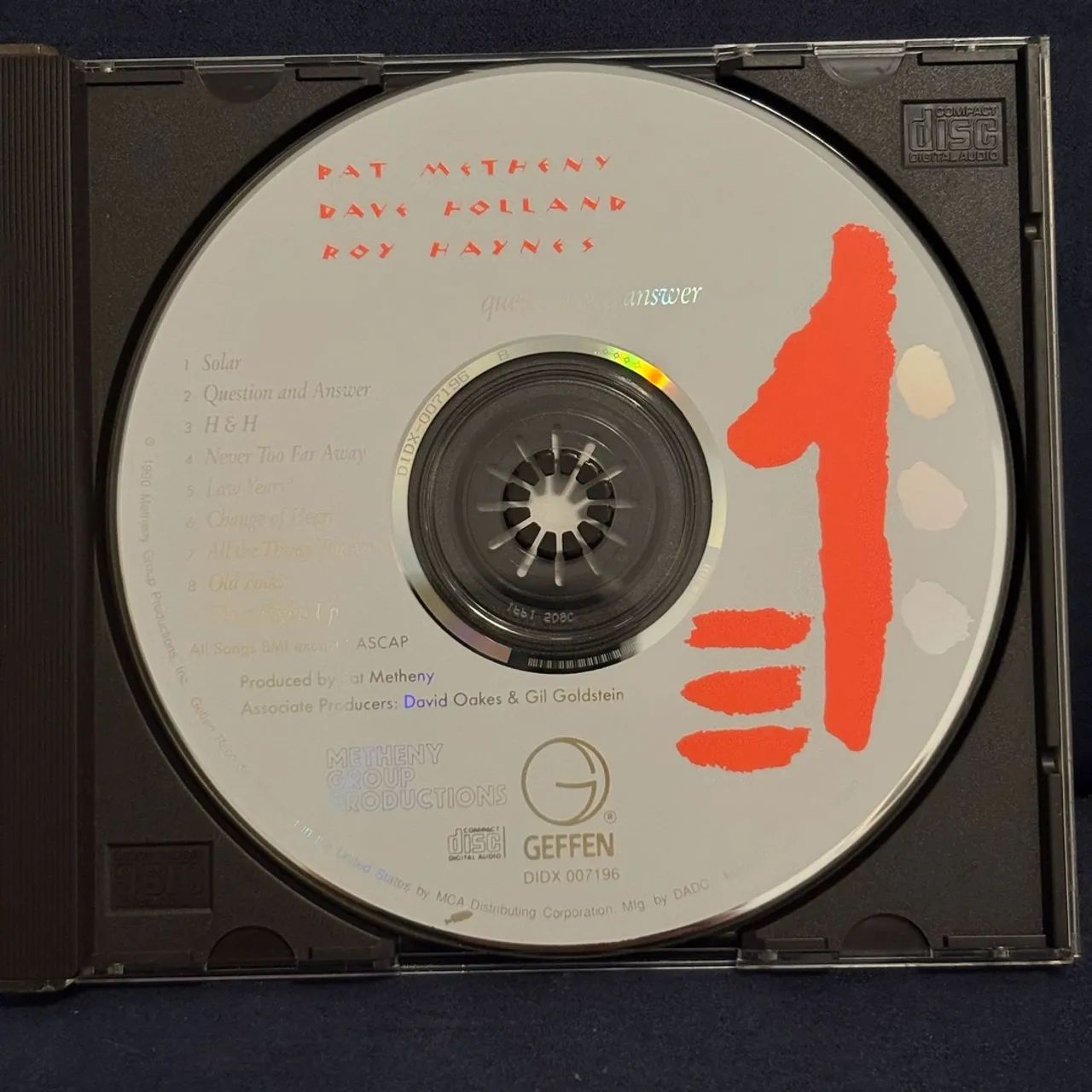 CD Pat Metheny/Dave Holland/Roy Haynes - Question and Answer - Foto 3