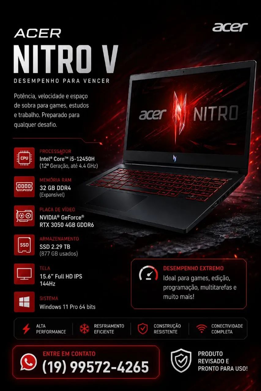 Nitro V turbinado
