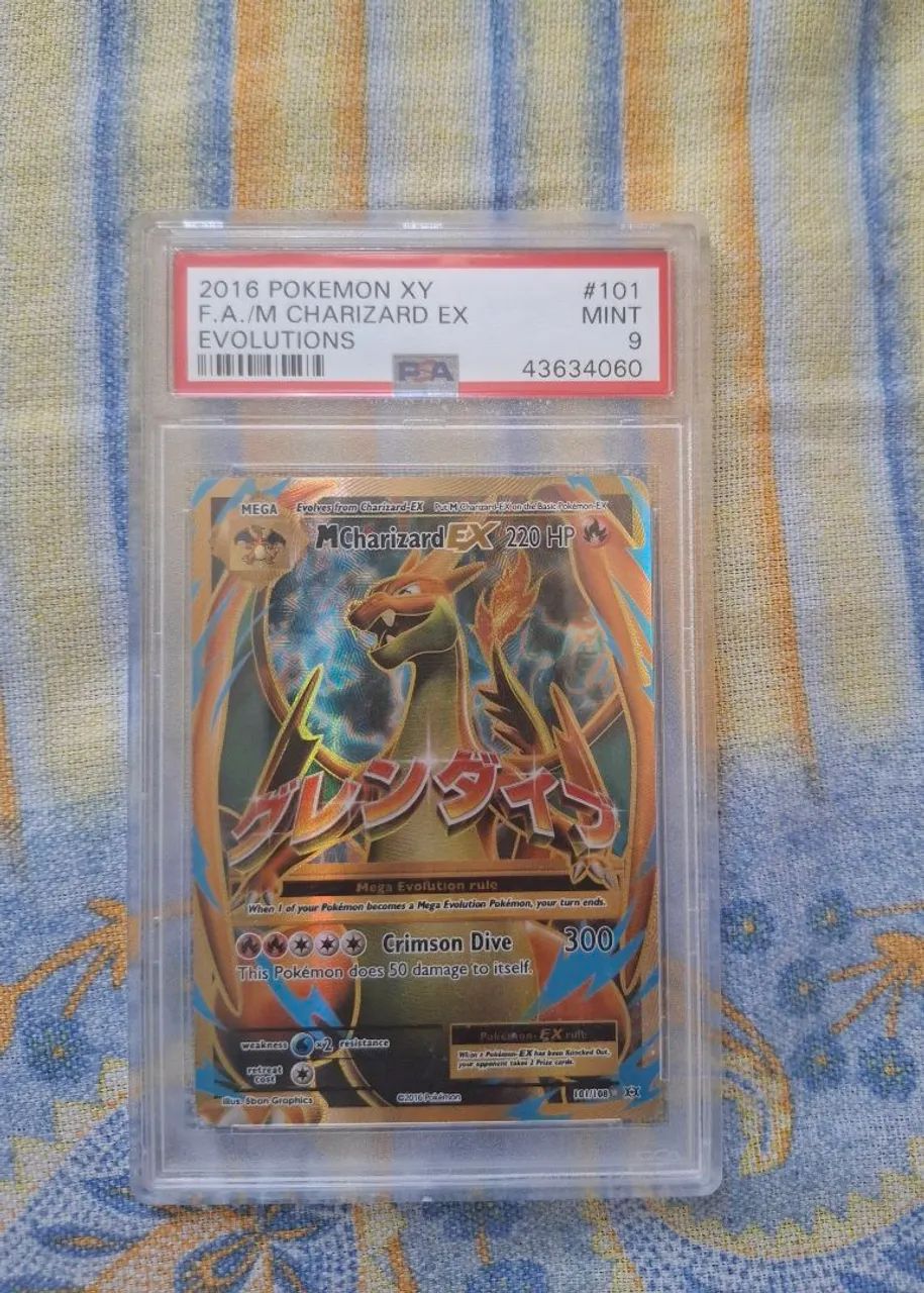 Carta Pokémon M Charizard Ex PS9