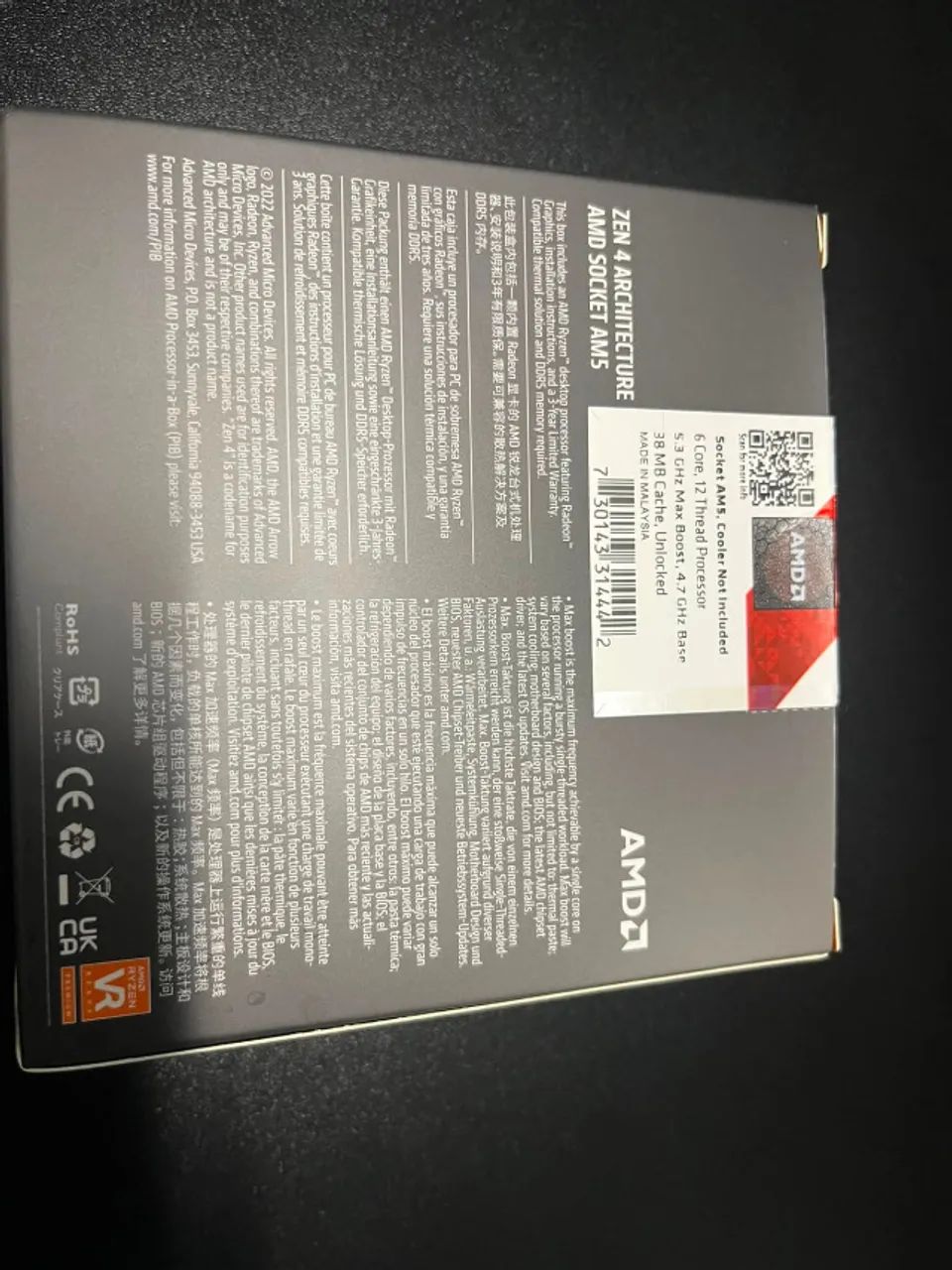 Processador RYZEN 5 7600X - Foto 4