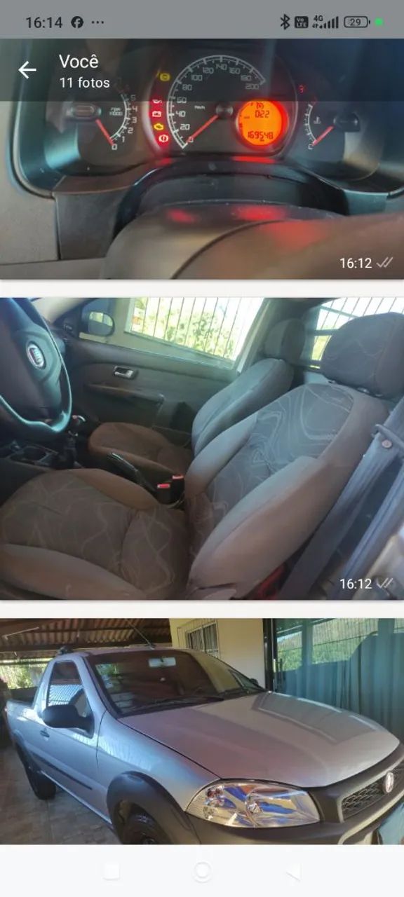 Fiat Strada Working 1.4 MPI Fire Flex 8V CS 2015 - Foto 3