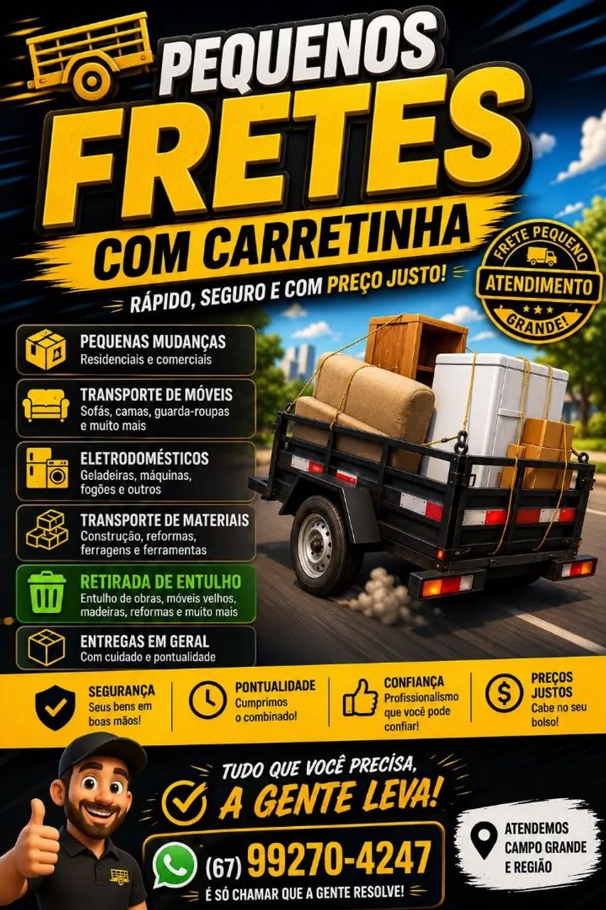 Pequenos fretes