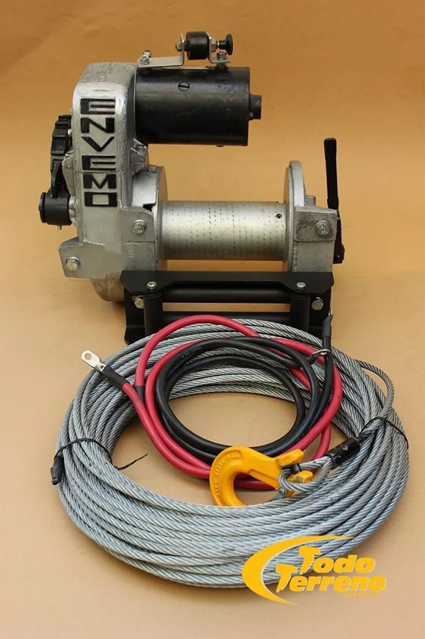 guincho eletrico 12v envemo - Foto 4