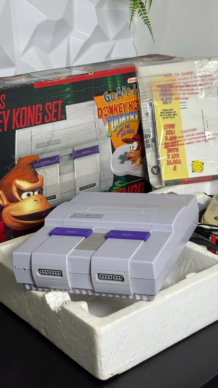Super Nintendo Set DK - Foto 2