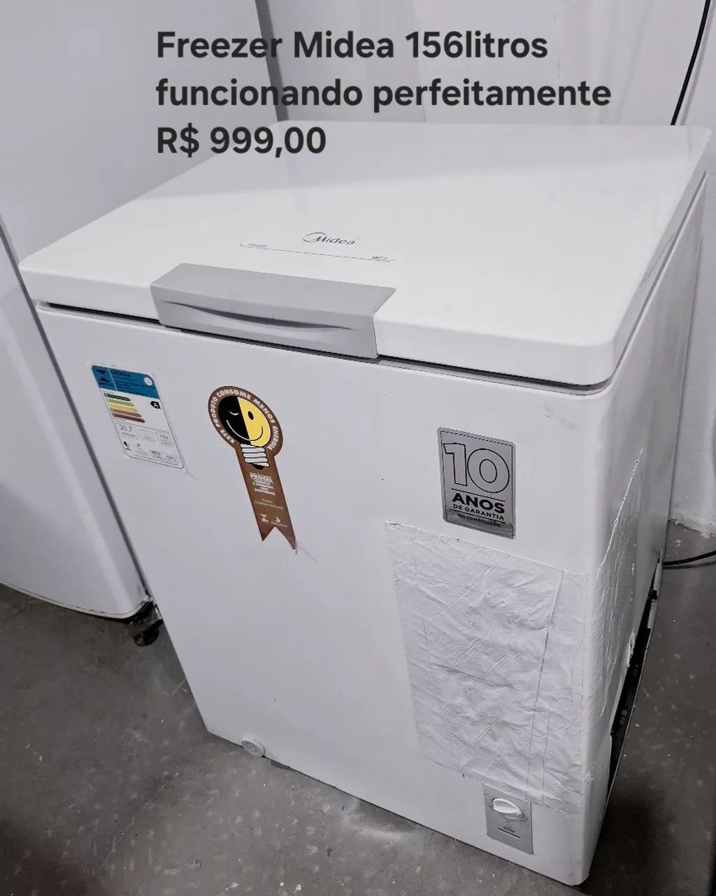 Freezer horizontal 157litros
