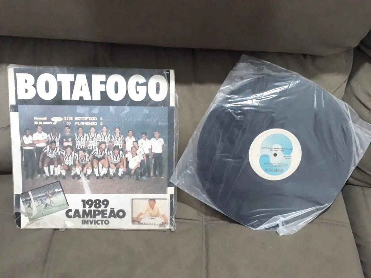 Disco Vinil Botafogo Campeão 1989 - Foto 3