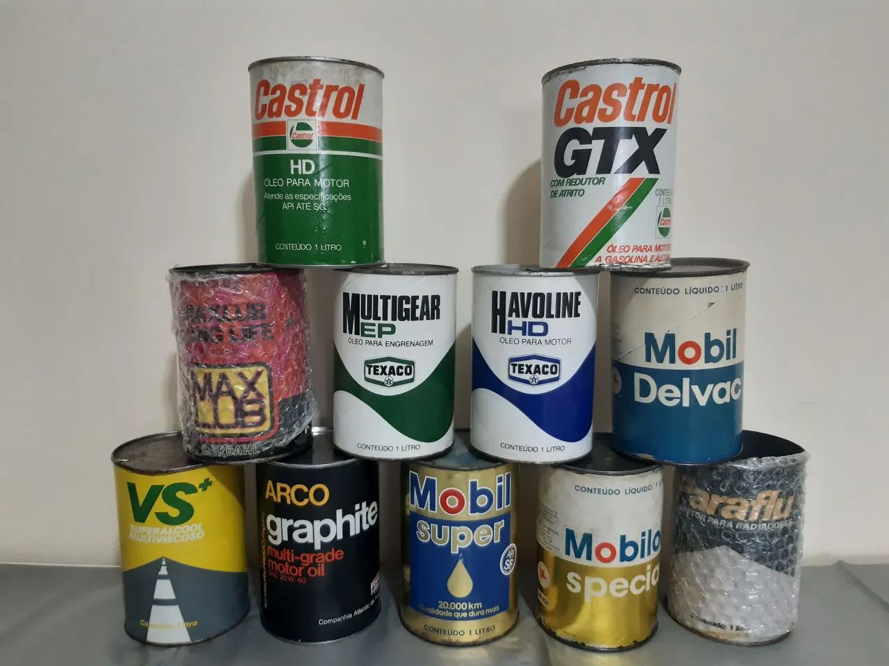 Coleção Latas Óleo de Motor - Foto 4
