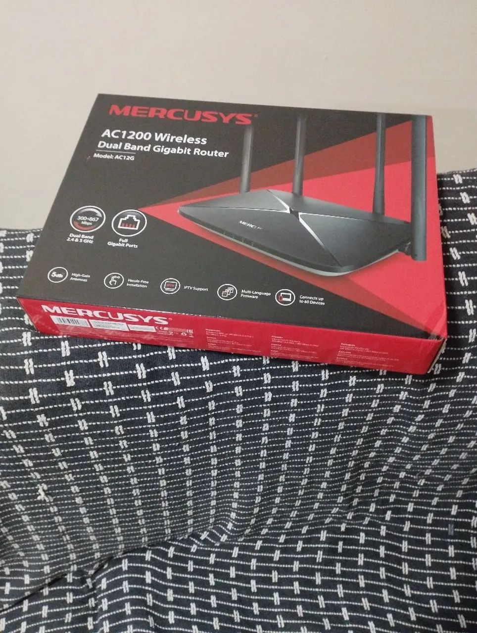Roteador AC1200 Wireless Dual Band Gigabit