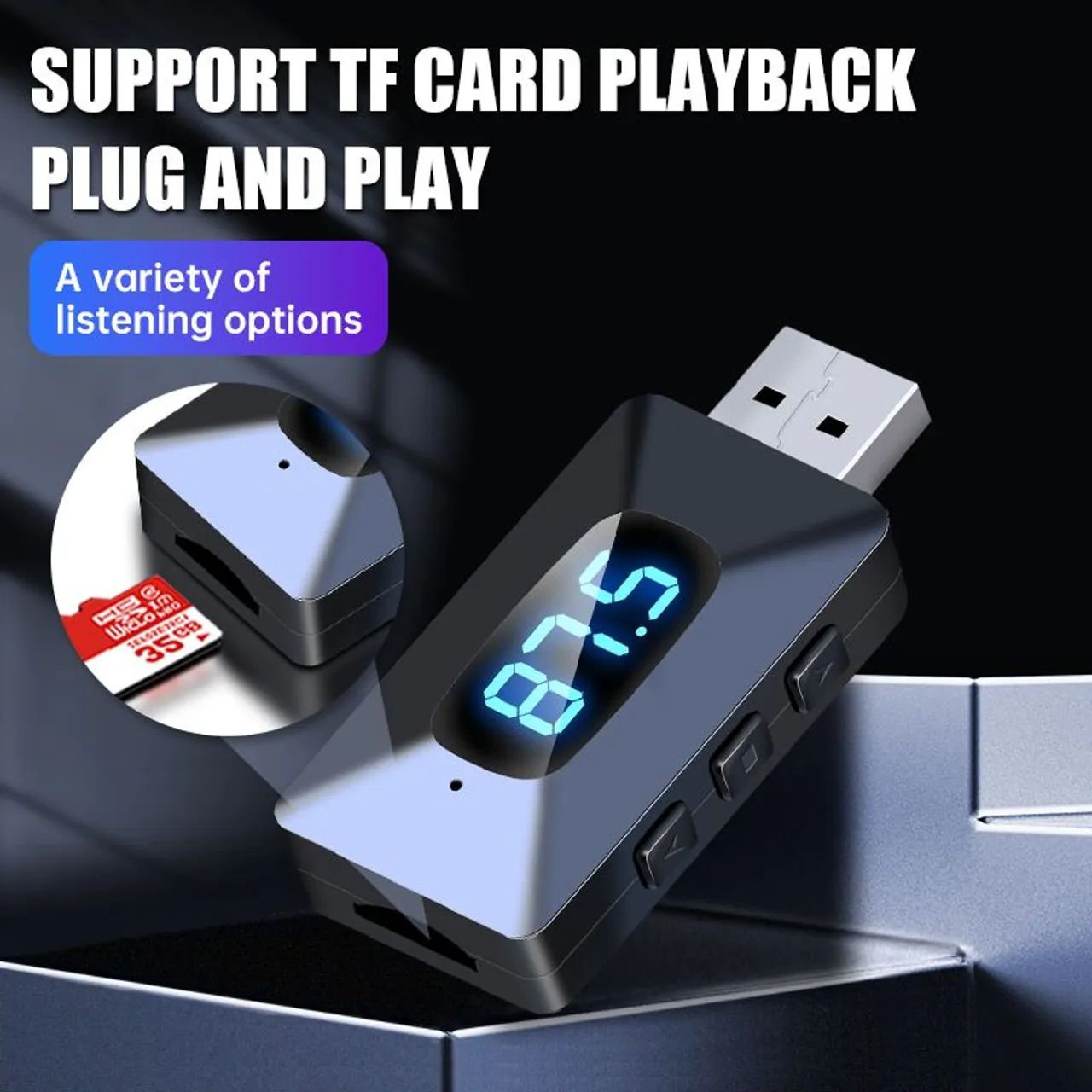 Adaptador bluetooth para qualquer som