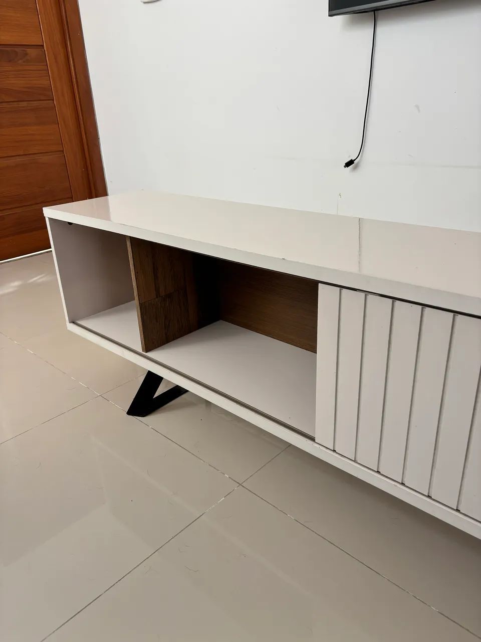 Rack moderno com ripado - Foto 2