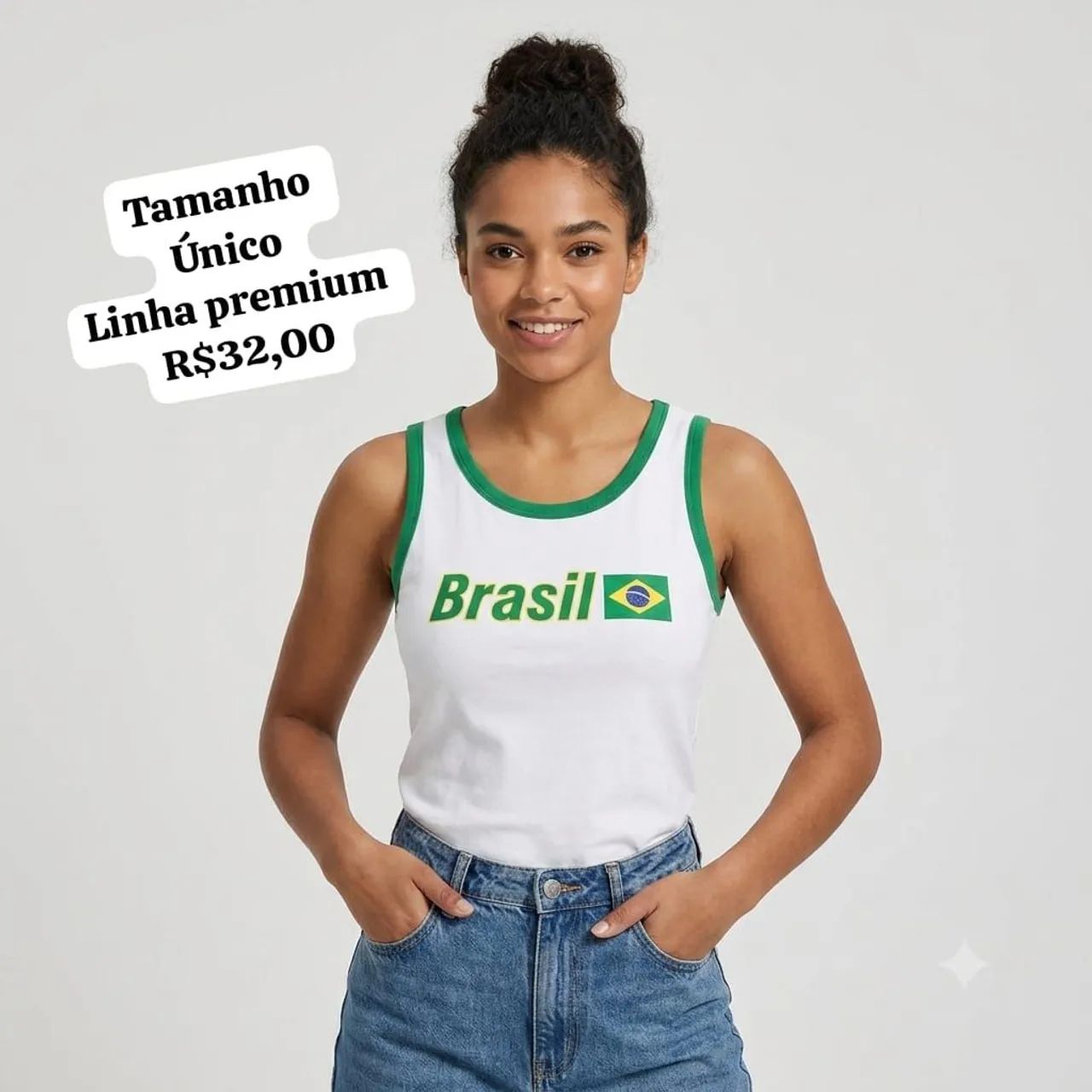 Blusas e vestido feminino do Brasil 