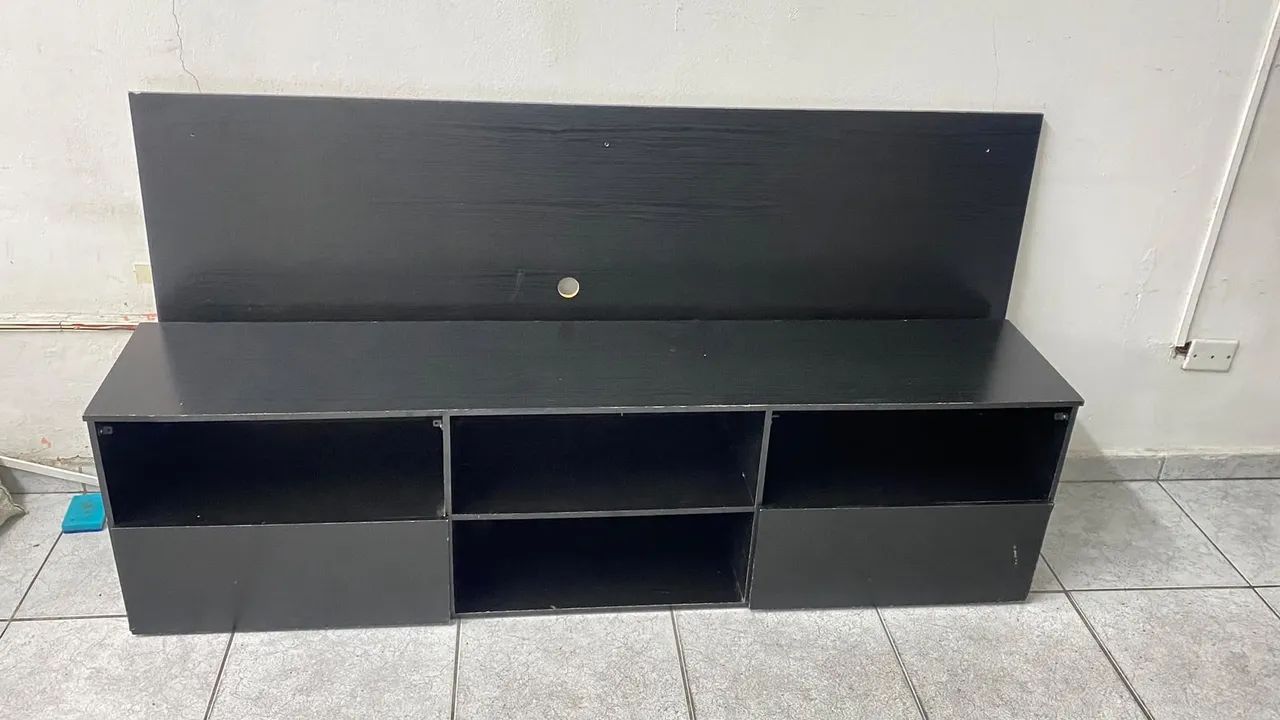 Rack com painel 