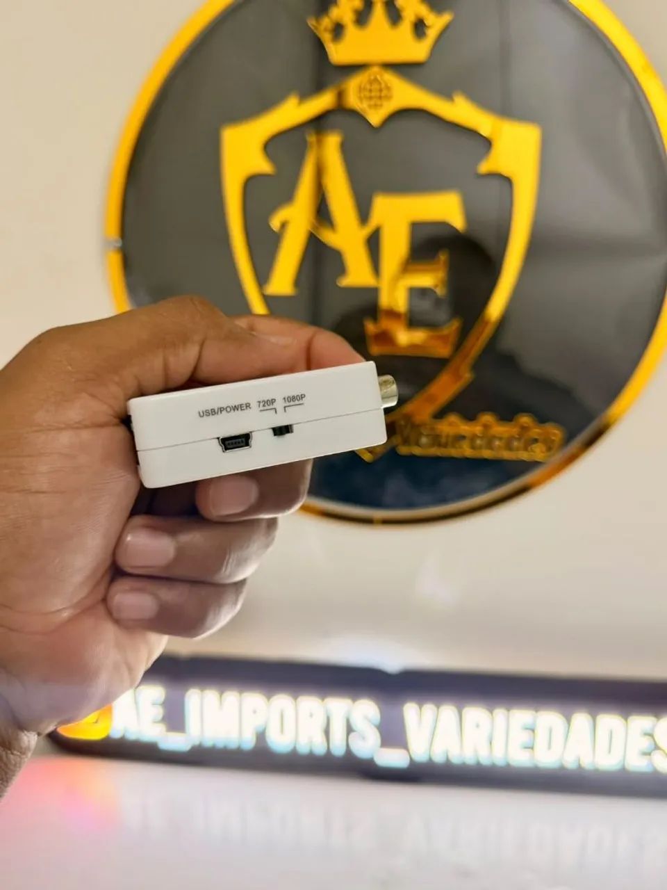Mini Conversor Av/HDMI - Foto 5