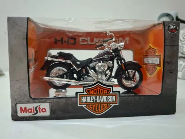Moto Harley Davidson miniatura