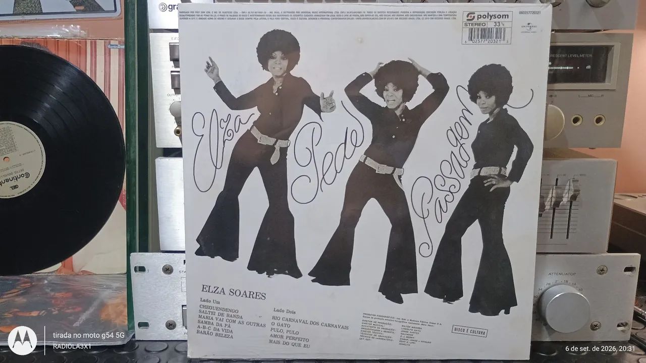 Disco de vinil Elza Soares  - Foto 2