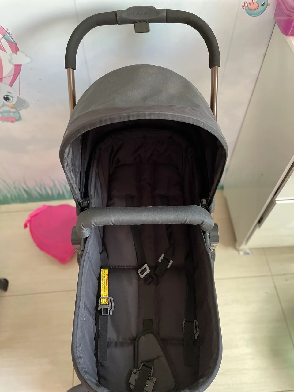 Kit carrinho de bebê 65578371211778124