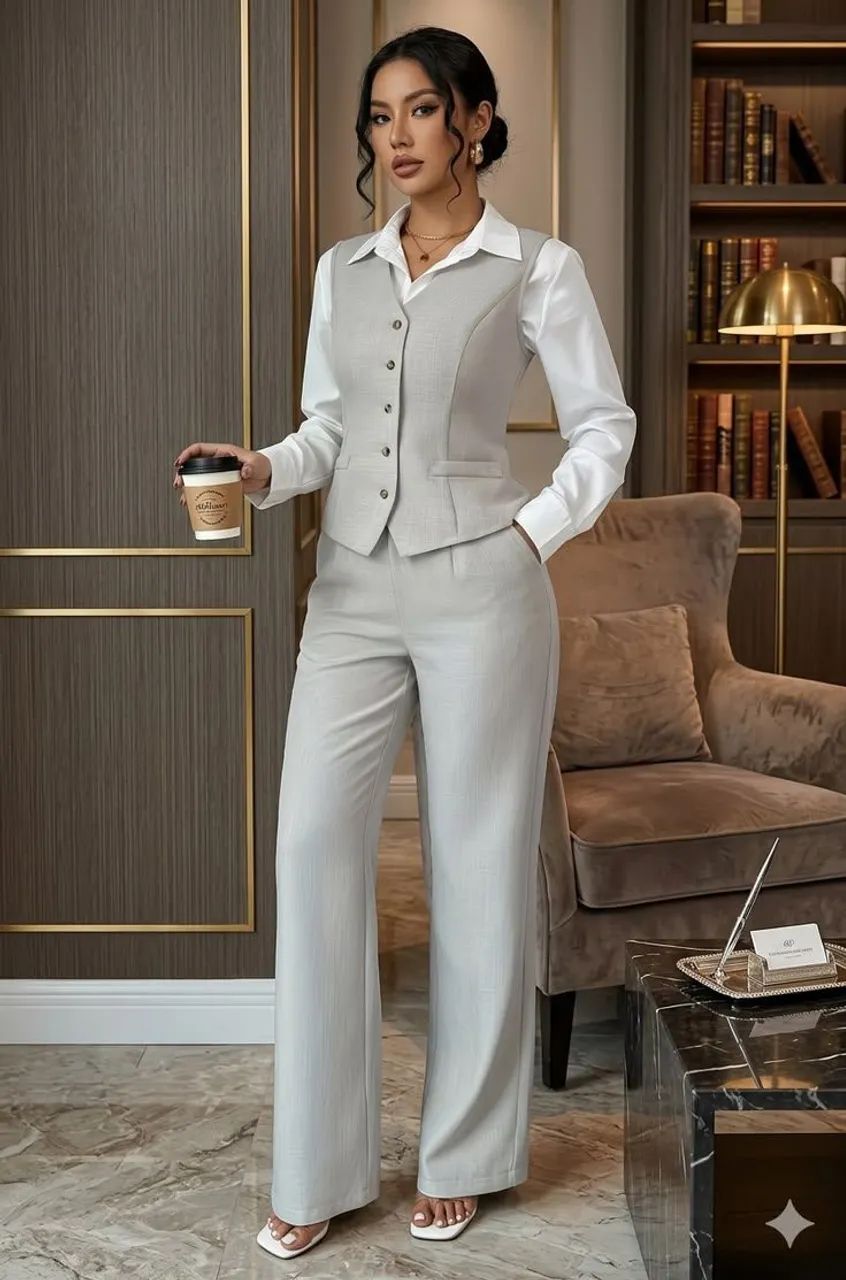 Conjunto SOCIAL feminino BELÍSSIMAS ? - Foto 3
