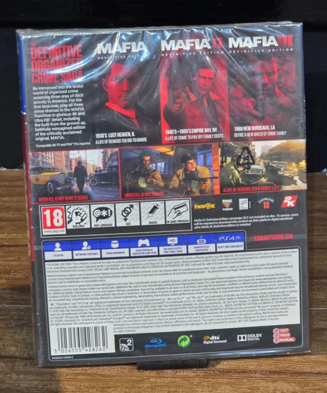 Jogo Mafia Trilogy Lacrado PS4 - Foto 2