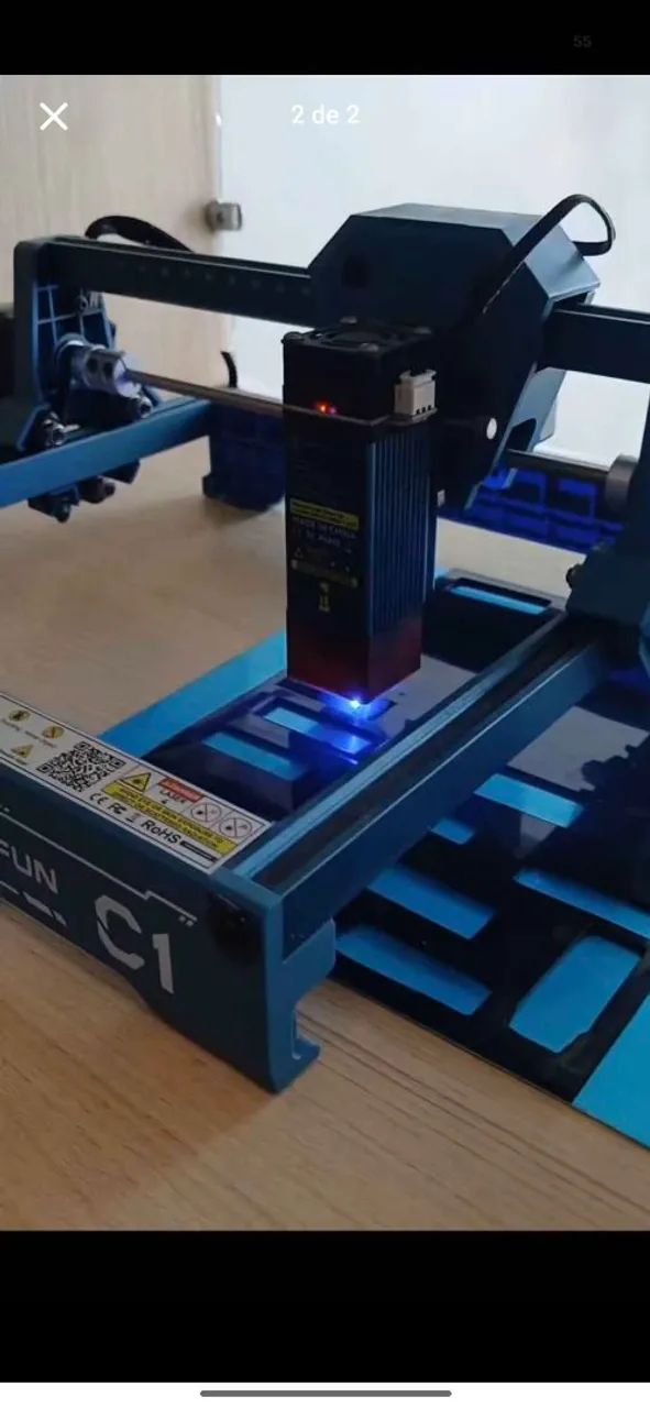máquina de gravação a lazer 