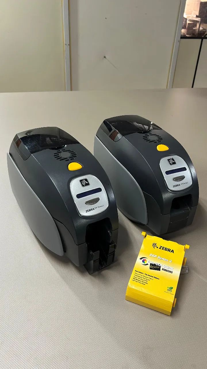 2 MAQUINAS ZEBRAS ZXP SERIES 3 / SEMINOVA / MAQUINA DE CARTÃO PVC