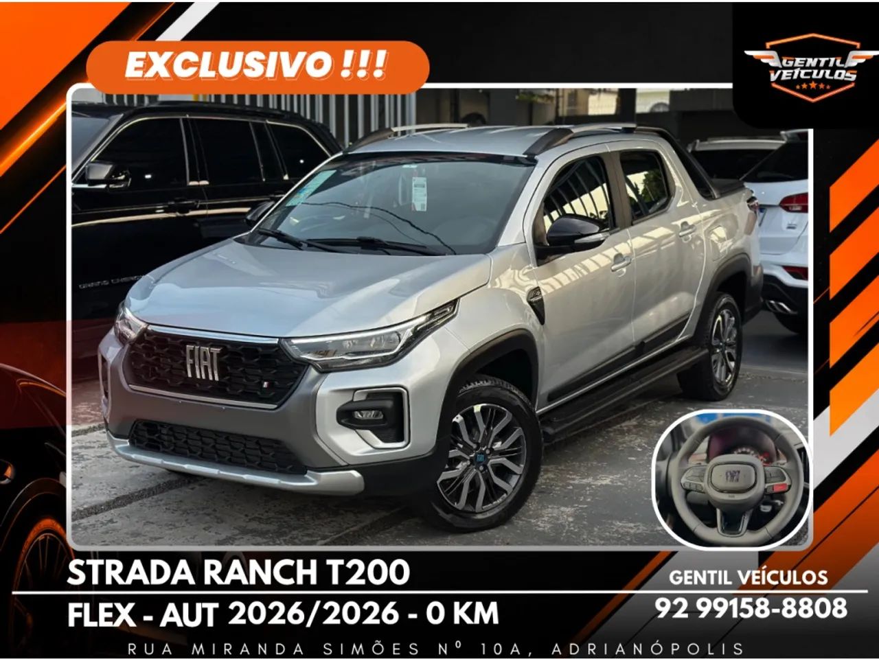 Fiat Strada Ranch 1.0 Flex Turbo CD Aut. 2026