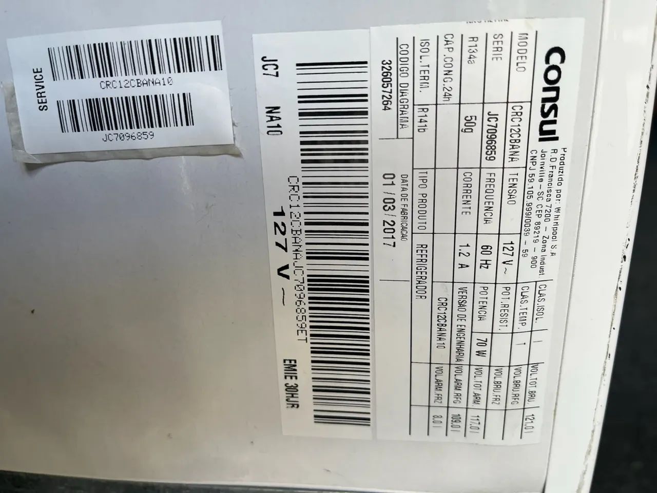 FRIGOBAR CONSUL 127V  - Foto 4