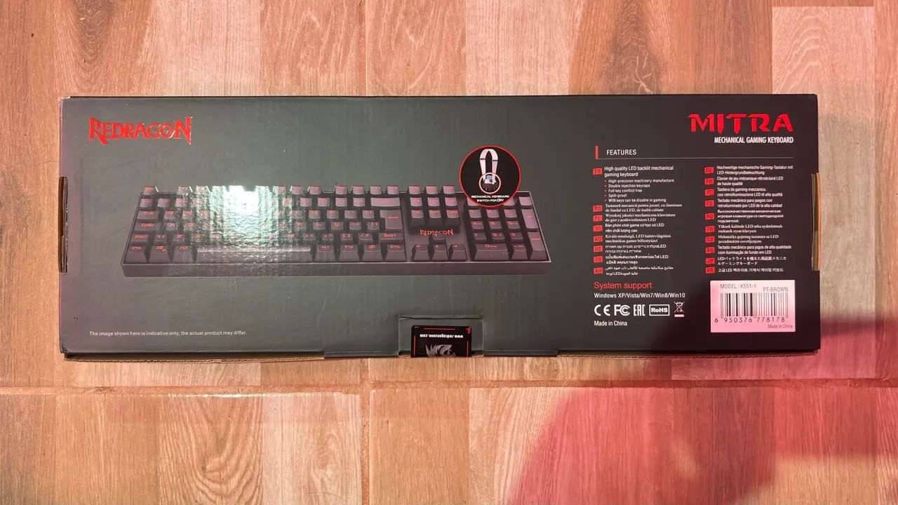 Teclado Mecânico Redragon Mitra Switch - Foto 2