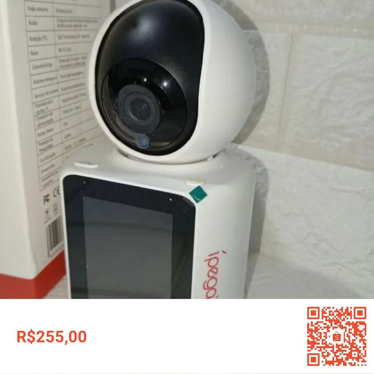 Babá eletrônica filmadora com app - Foto 2