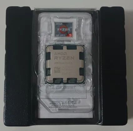 Processador AMD Ryzen 5 7600X SEMINOVO, NUNCA USADO - Foto 2