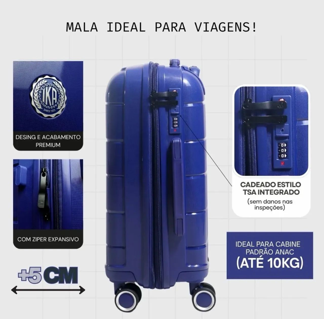 KIT DE MALA COMPLETO IKA  - Foto 5