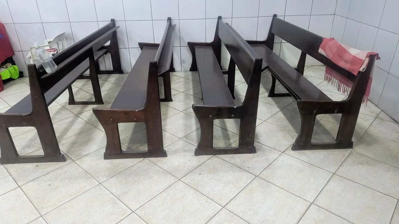 Banco madeira maciça 2,20 metros