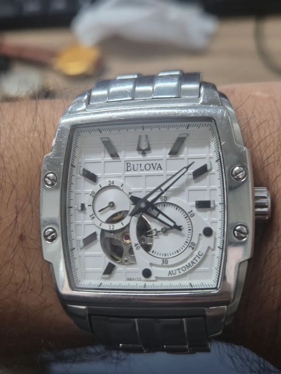Relógio BULOVA AUTOMATIC  96A122   -   ÓTIMO ESTADO