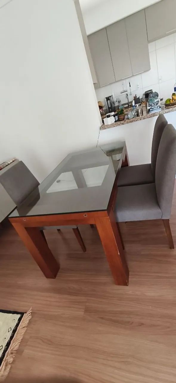 Mesa de jantar com 3 cadeiras  - Foto 2