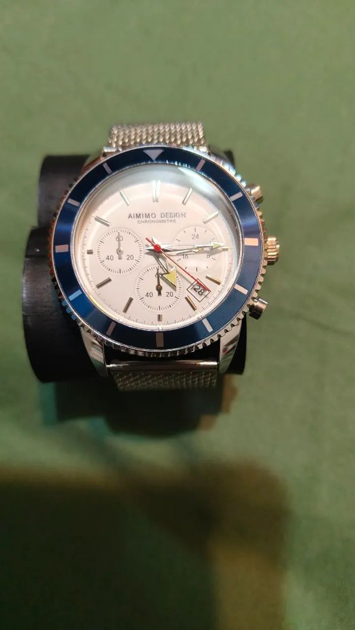 Vendo relógio Aimimo design cronógrafo  - Foto 2