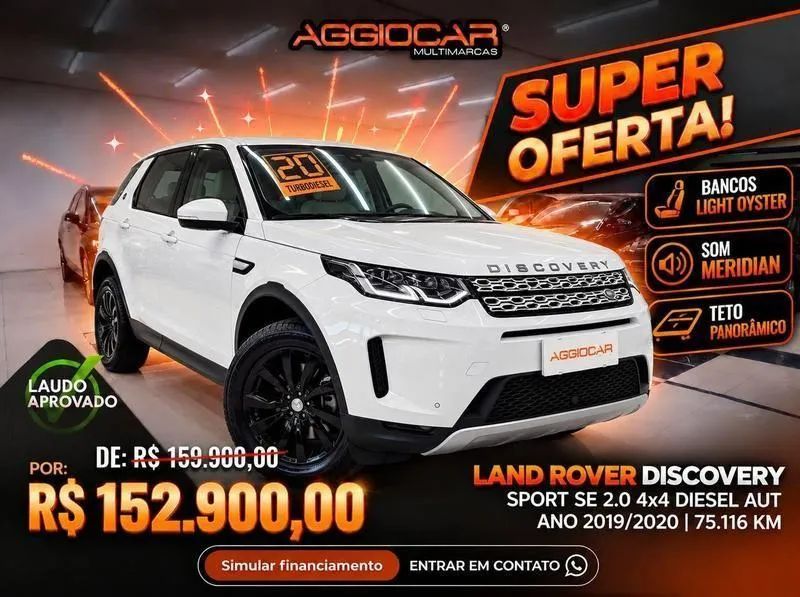 Land Rover Discovery Sport SE 2.0 4X4 Diesel Aut. 2020