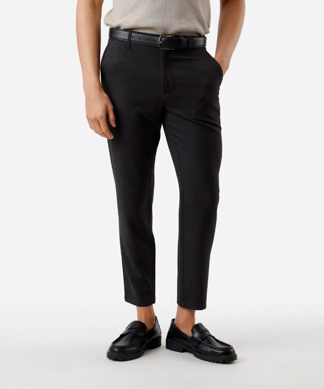 Calça chino slim - C&A WORK - Com etiqueta
