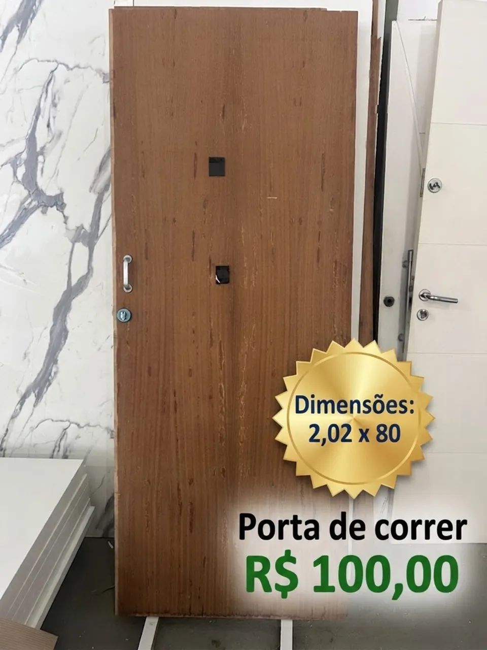 Porta interna usada giro e correr - Foto 5