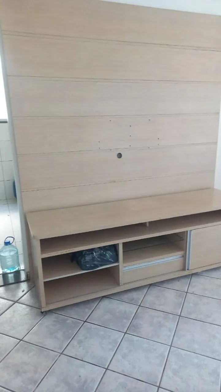 Painel TV com rack em MDF - Foto 2