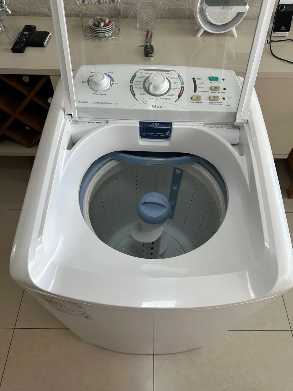 Lavadora roupa Electrolux 8 Kilos 220v , aceito cartão. - Foto 2