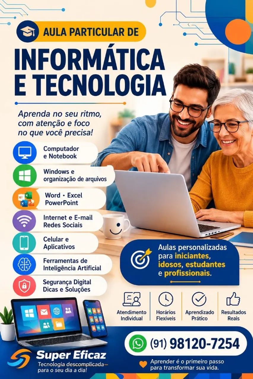 AULA INFORMÁTICA E TECNOLOGIA<br>